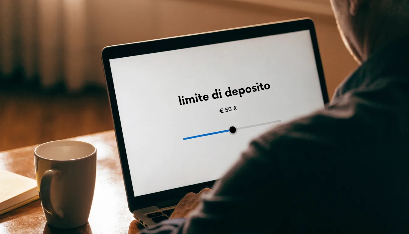 Un foglio di concessione in carta con un timbro rosso, appoggiato su una scrivania di legno accanto a una penna