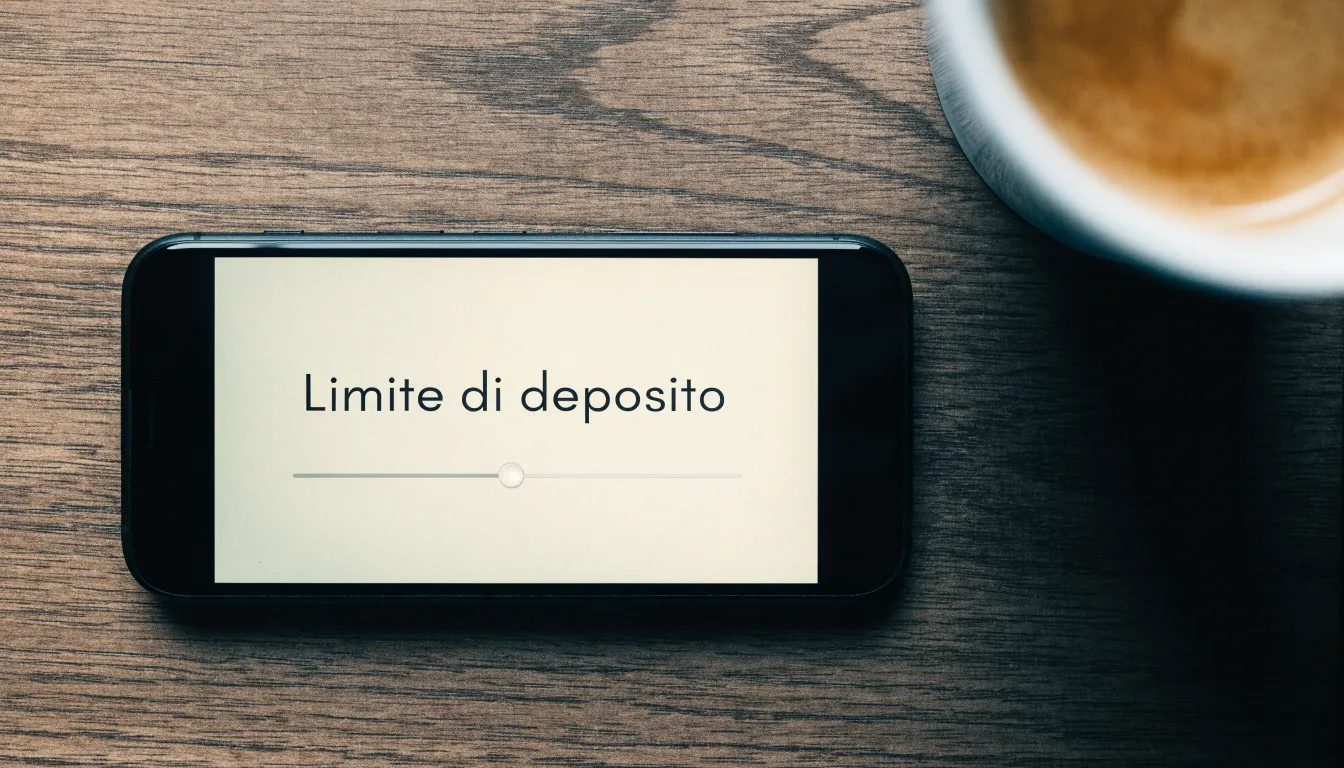 Un foglio di concessione in carta con un timbro rosso, appoggiato su una scrivania di legno accanto a una penna