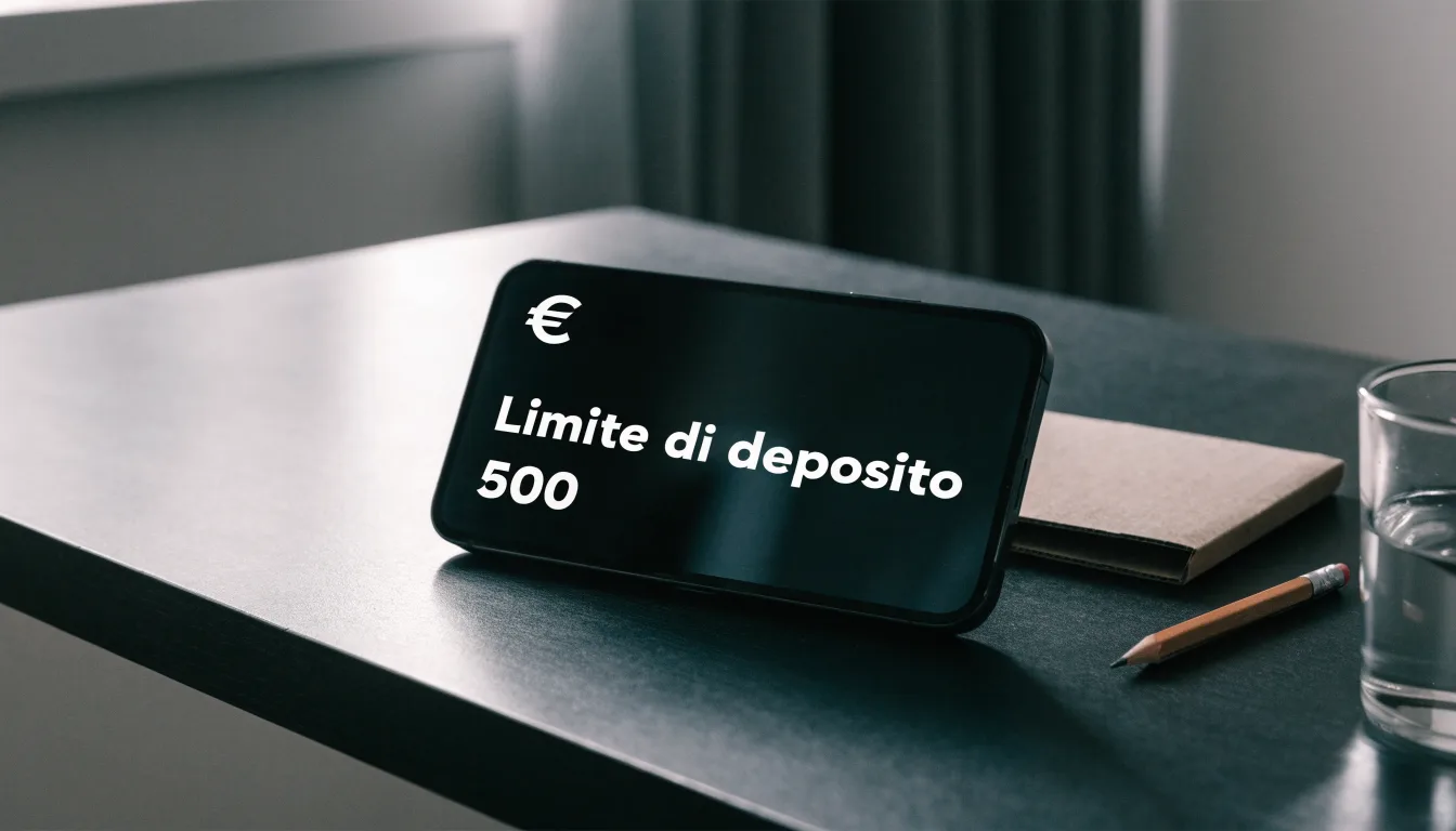 Un foglio di concessione in carta con un timbro rosso, appoggiato su una scrivania di legno accanto a una penna
