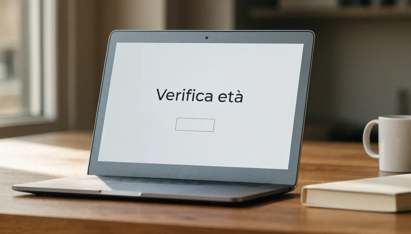 Un foglio di concessione in carta con un timbro rosso, appoggiato su una scrivania di legno accanto a una penna